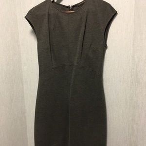 Banana Republic women’s charcoal ponte dress.